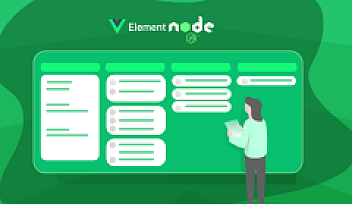 Vue Element+Node.js开发企业通用管理后台系统 | 完结无密