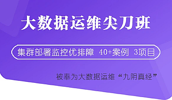 DJT-大数据运维尖刀班四期【完结】