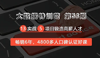 DJT-大数据开发工程师特训营|Flink/Spark/Hadoop/3大项目【完结】